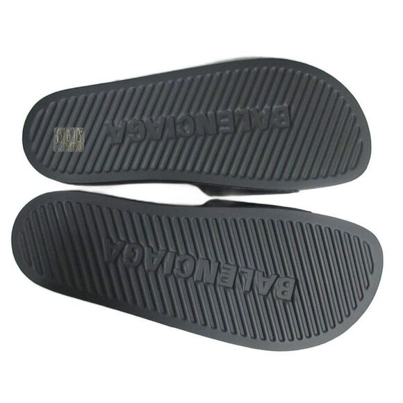 Balenciaga POOL Slide Sandal Pool Slide Sandals Shower Sandals Logo Embroidery - Picture 5 of 7